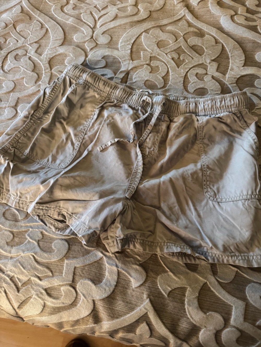 Everyday Drawstring Women’s Shorts - khaki